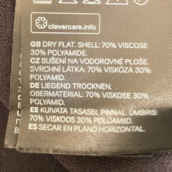 H&M black Open backed bodycon midi dress size S - Picture 14 of 15